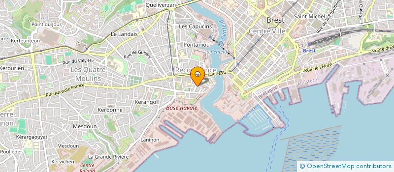 localisation de l'entreprise MONSIEUR MATHIEU LEMAN à BREST