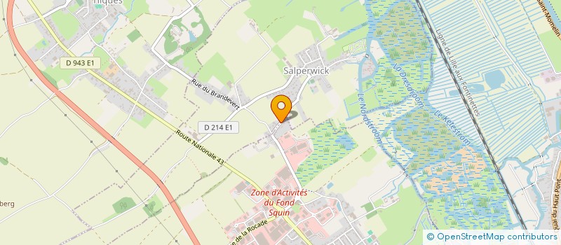 localisation de l'entreprise MONSIEUR MATHIEU LEMATTRE  SALPERWICK