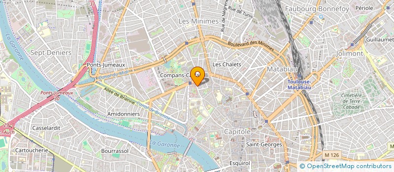 localisation de l'entreprise MONSIEUR MATHIEU LEPINAY à TOULOUSE