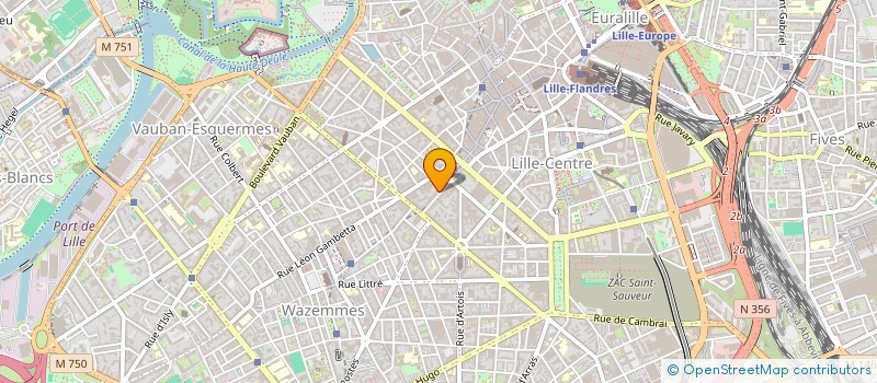 localisation de l'entreprise MONSIEUR MATHIEU LEROY à LILLE