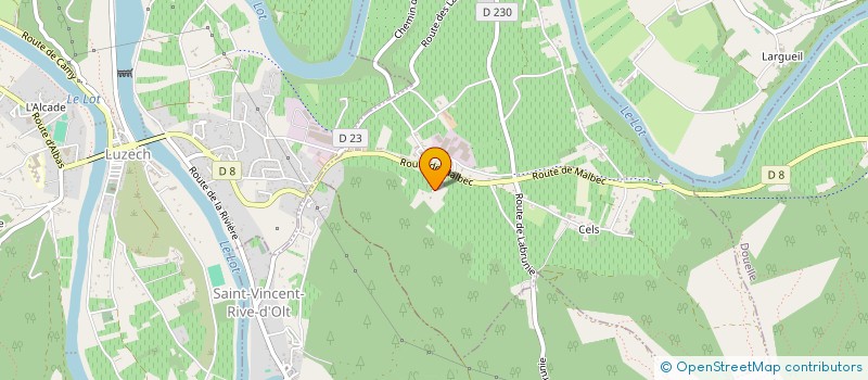 localisation de l'entreprise MONSIEUR MATHIEU LEROYER  ANGLARS-JUILLAC