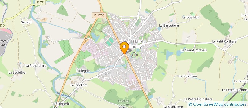 localisation de l'entreprise MONSIEUR MATHIEU LESIEUR à MONTAIGU-VENDEE