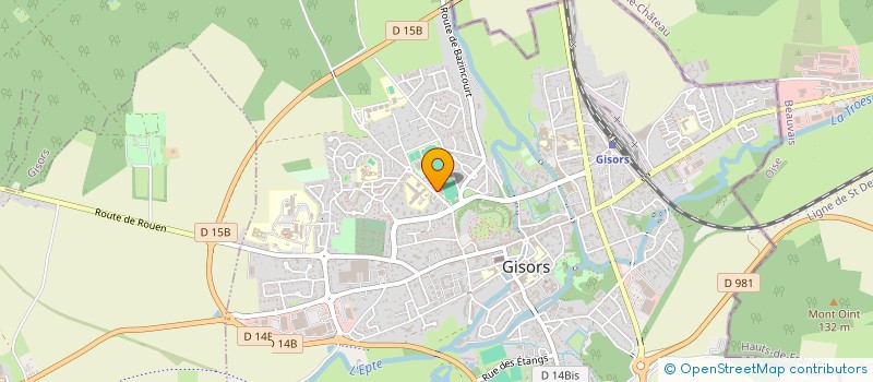 localisation de l'entreprise MONSIEUR MATHIEU LETELLIER  GISORS