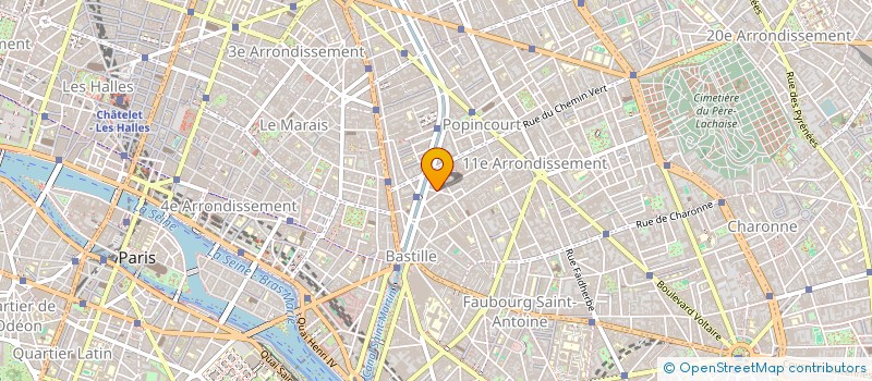 localisation de l'entreprise MONSIEUR MATHIEU LEVASLOT  PARIS