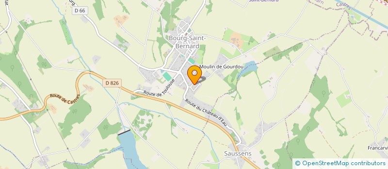 localisation de l'entreprise MONSIEUR MATHIEU LEVIGNAT  BOURG-SAINT-BERNARD