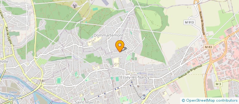 localisation de l'entreprise MONSIEUR MATHIEU LEVIS  ESSEY-LES-NANCY