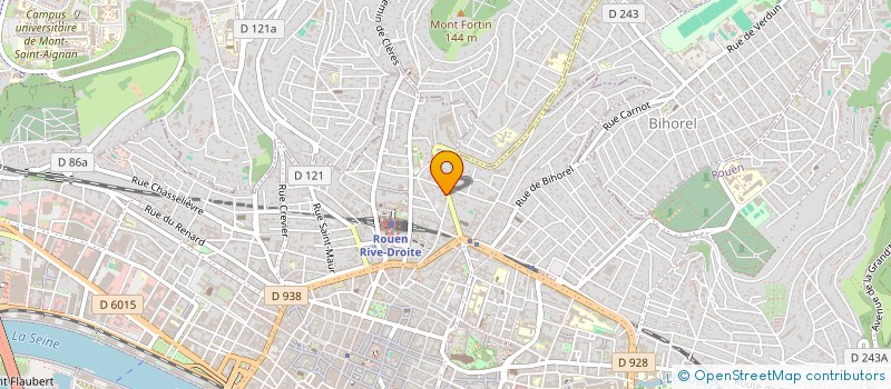 localisation de l'entreprise MONSIEUR MATHIEU LEVITRE à ROUEN