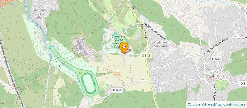 localisation de l'entreprise MONSIEUR MATHIEU LIANDIER  CABRIES