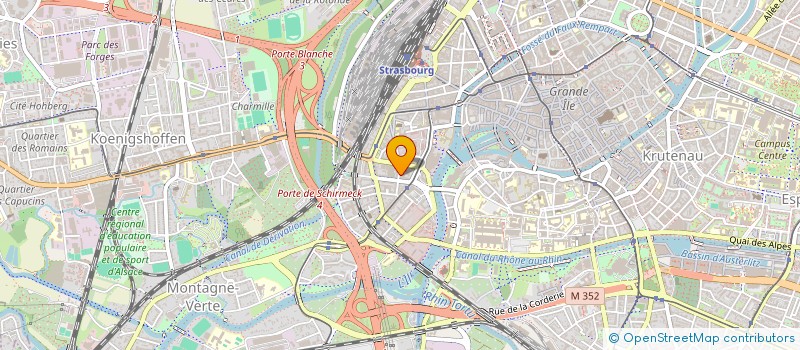 localisation de l'entreprise MONSIEUR MATHIEU LIBRALESSO  STRASBOURG