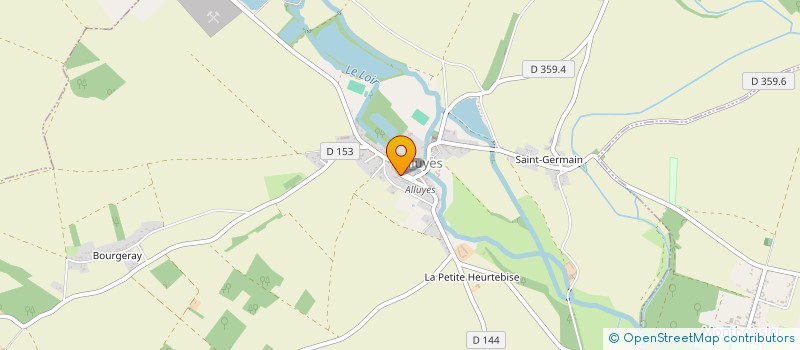 localisation de l'entreprise MONSIEUR MATHIEU LICHET à ALLUYES