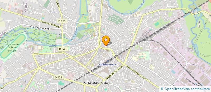 localisation de l'entreprise MONSIEUR MATHIEU LIMOUSIN à CHATEAUROUX