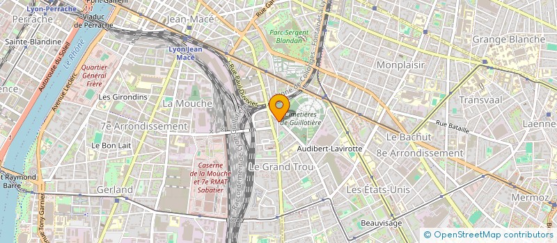 localisation de l'entreprise MONSIEUR MATHIEU LINOTTE à LYON