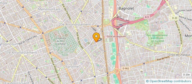 localisation de l'entreprise MONSIEUR MATHIEU LION  PARIS