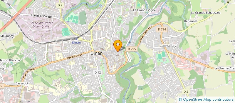 localisation de l'entreprise MONSIEUR MATHIEU LITTLE à DINAN