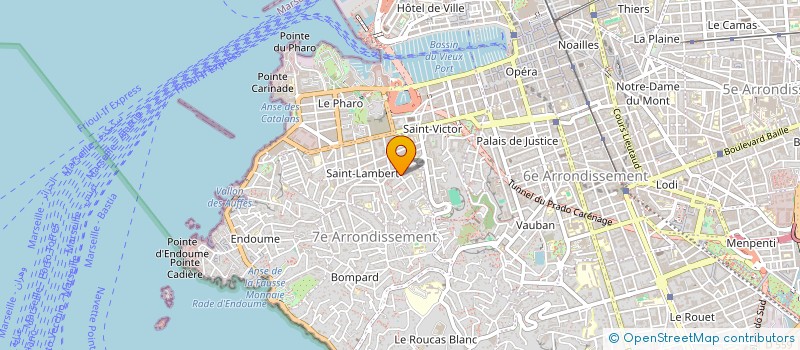 localisation de l'entreprise MONSIEUR MATHIEU LIVEBARDON à MARSEILLE