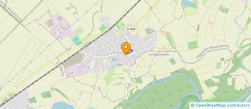 localisation de l'entreprise MONSIEUR MATHIEU LOCATELLI  KILSTETT