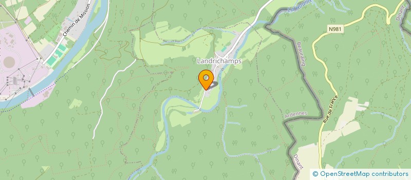 localisation de l'entreprise MONSIEUR MATHIEU LODE  LANDRICHAMPS