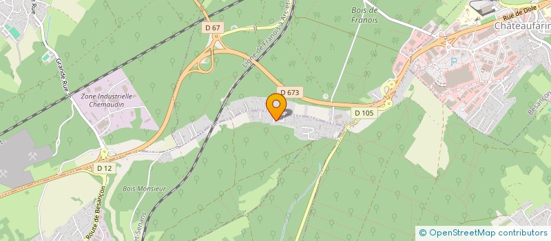 localisation de l'entreprise MONSIEUR MATHIEU LOISEAU à BYANS-SUR-DOUBS