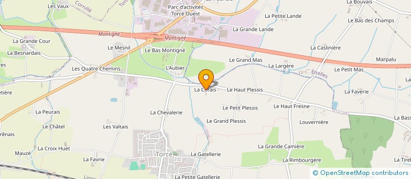 localisation de l'entreprise MONSIEUR MATHIEU LOISIL  TORCE