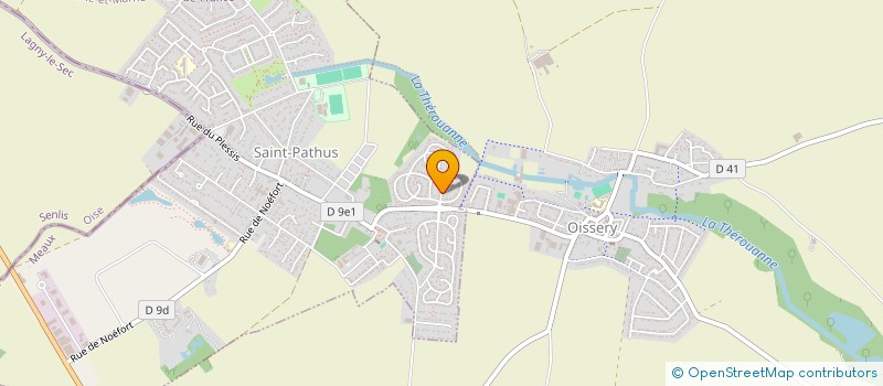 localisation de l'entreprise MONSIEUR MATHIEU LOISON  SAINT-PATHUS