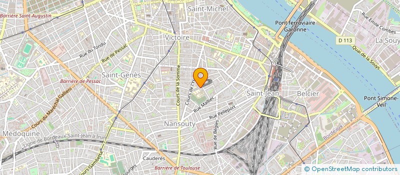 localisation de l'entreprise MONSIEUR MATHIEU LOMBARD à BORDEAUX