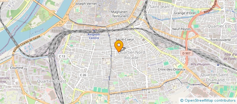 localisation de l'entreprise MONSIEUR MATHIEU LONGEAU  BEDOIN