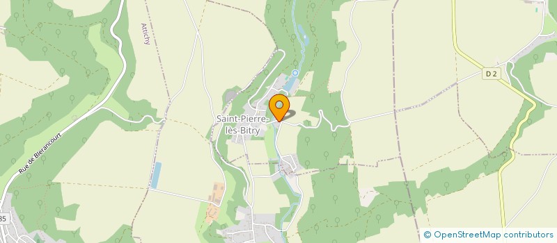localisation de l'entreprise MONSIEUR MATHIEU LORFEUVRE  SAINT-PIERRE-LES-BITRY