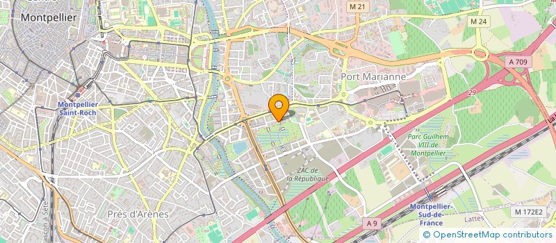 localisation de l'entreprise MONSIEUR MATHIEU LOUCHE  MONTPELLIER