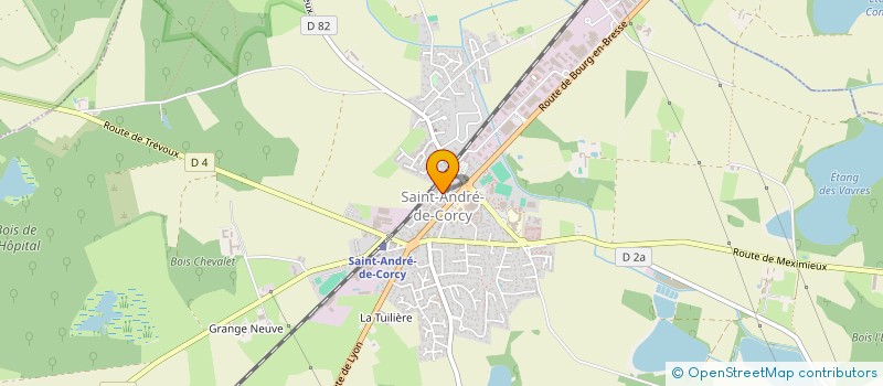 localisation de l'entreprise MONSIEUR MATHIEU LOUVEL  CHAZELLES-SUR-LYON