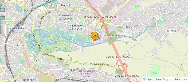 localisation de l'entreprise MONSIEUR MATHIEU LOZACH  LA ROCHELLE