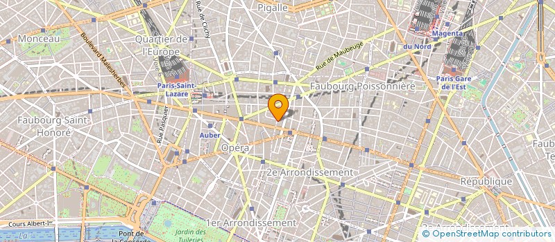 localisation de l'entreprise MONSIEUR MATHIEU LUCE  MONTREUIL