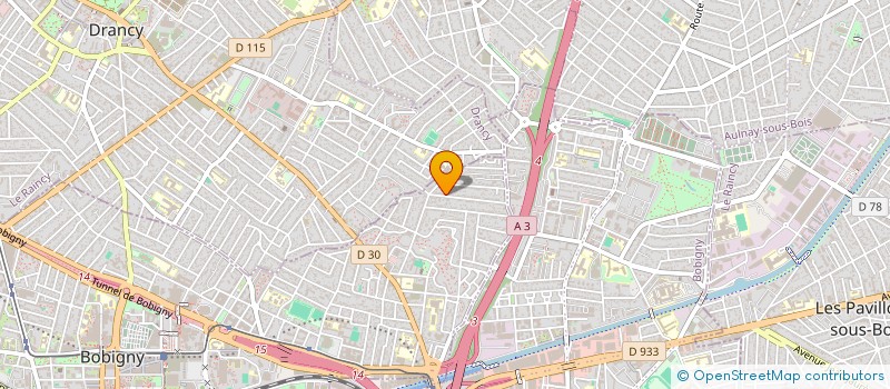 localisation de l'entreprise MONSIEUR MATHIEU MADEC  BOBIGNY