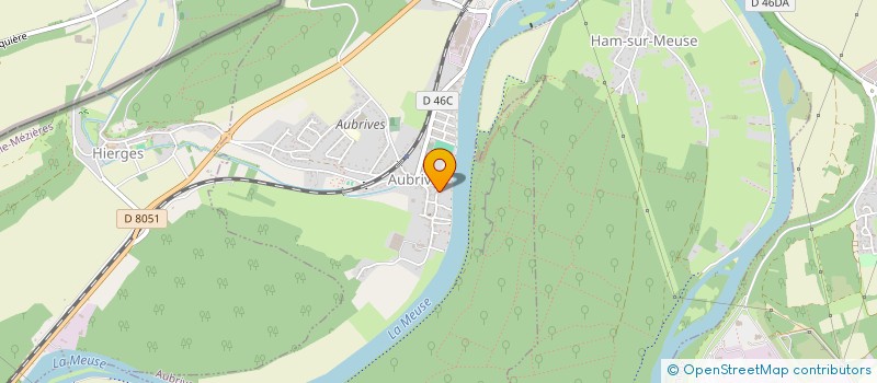 localisation de l'entreprise MONSIEUR MATHIEU MAGIERA  AUBRIVES