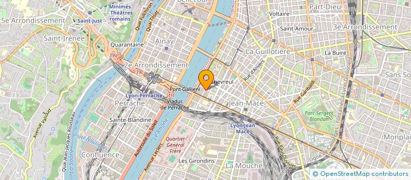 localisation de l'entreprise MONSIEUR MATHIEU MAGNIN  LYON 7EME