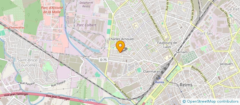 localisation de l'entreprise MONSIEUR MATHIEU MAHUT  RETHEL