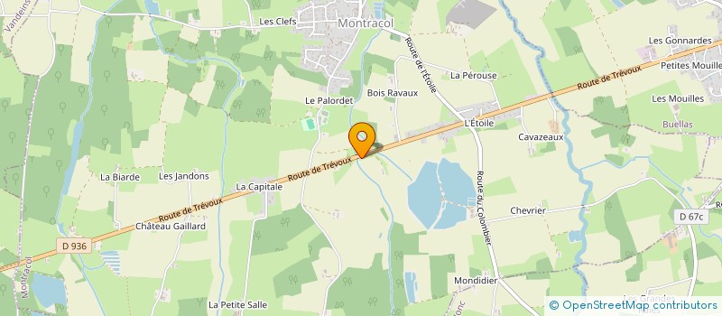 localisation de l'entreprise MONSIEUR MATHIEU MAIANO à MONTRACOL