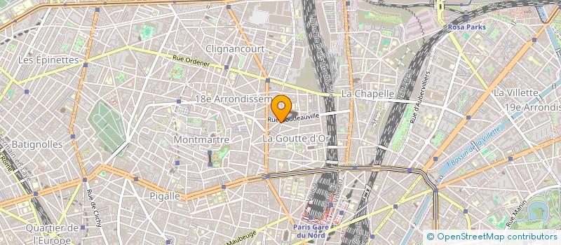 localisation de l'entreprise MONSIEUR MATHIEU MAILFERT  PARIS