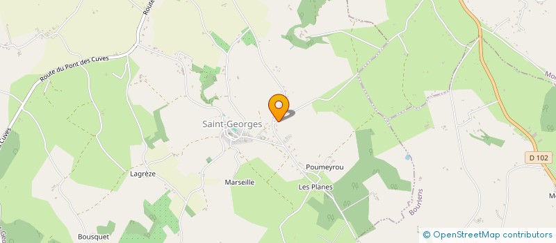 localisation de l'entreprise MONSIEUR MATHIEU MAILLARD à SAINT-GEORGES