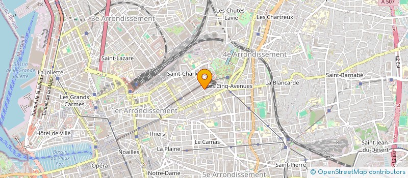 localisation de l'entreprise MONSIEUR MATHIEU MAISTRE à MARSEILLE