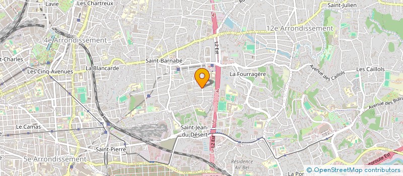 localisation de l'entreprise MONSIEUR MATHIEU MALHERBE à MARSEILLE