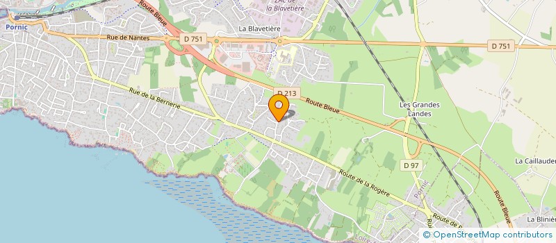 localisation de l'entreprise MONSIEUR MATHIEU MALLET à PORNIC