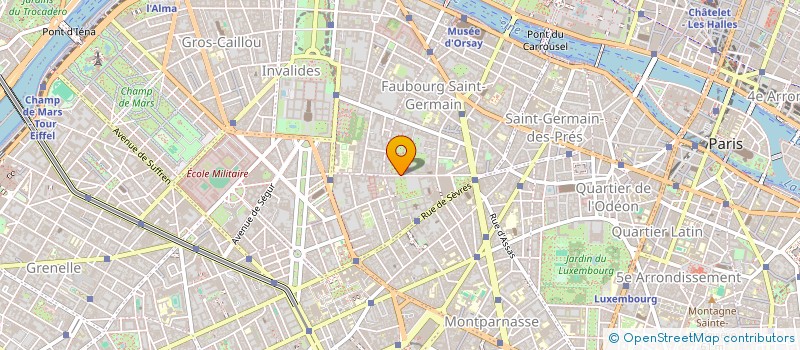 localisation de l'entreprise MONSIEUR MATHIEU MANCEAU  PARIS