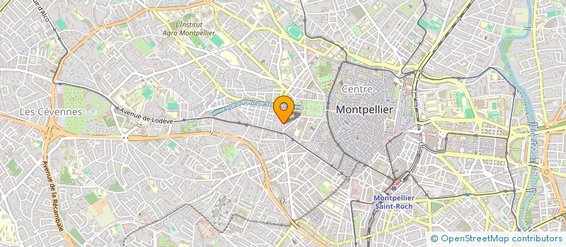 localisation de l'entreprise MONSIEUR MATHIEU MANDIN à MONTPELLIER