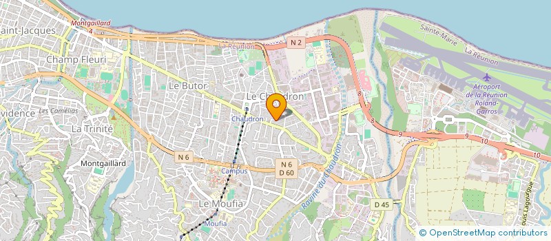 localisation de l'entreprise MONSIEUR MATHIEU MANGHIN  SAINT-DENIS