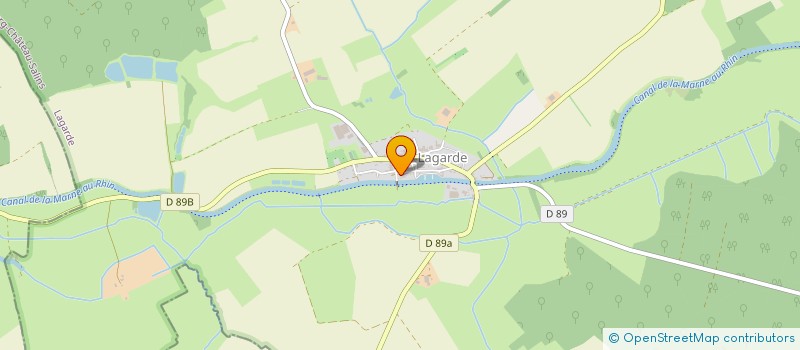 localisation de l'entreprise MONSIEUR MATHIEU MANGIN  LAGARDE