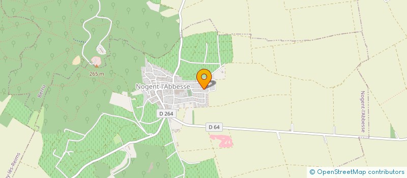 localisation de l'entreprise MONSIEUR MATHIEU MAQUIN  NOGENT-L'ABBESSE