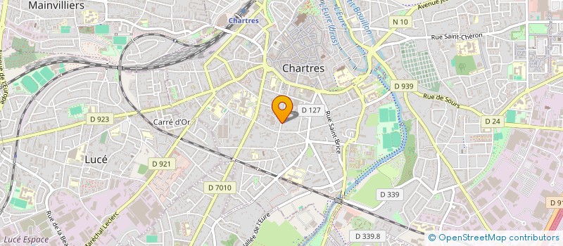 localisation de l'entreprise MONSIEUR MATHIEU MARCEL à CHARTRES