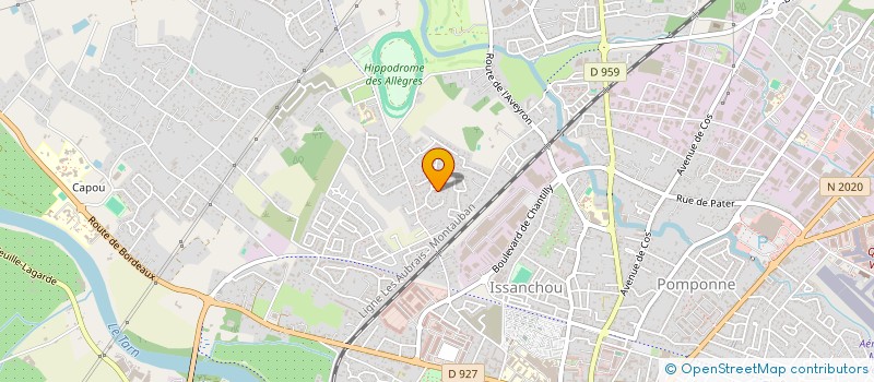 localisation de l'entreprise MONSIEUR MATHIEU MARIES  MONTAUBAN