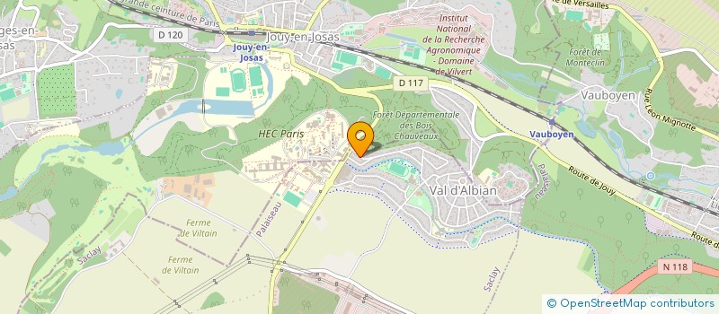 localisation de l'entreprise MONSIEUR MATHIEU MARQUES  SACLAY