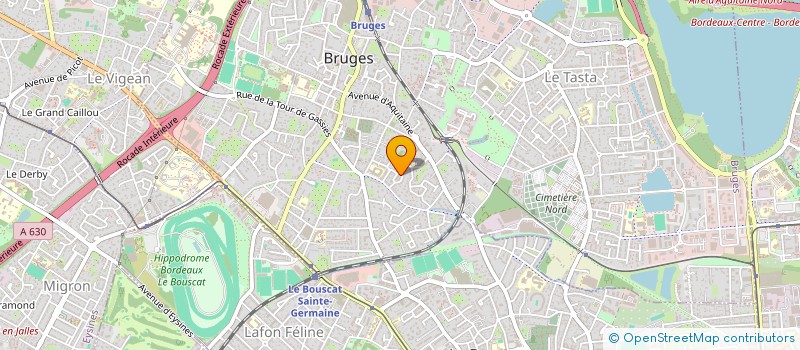 localisation de l'entreprise MONSIEUR MATHIEU MARTIN à BRUGES